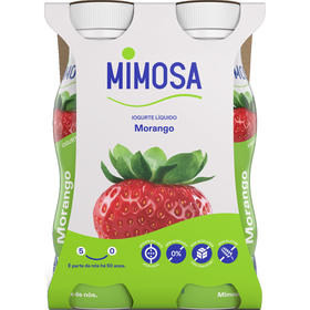 Iogurte L&iacute;quido Morango Mimosa