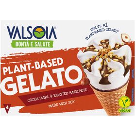 Gelado Cone Soja, Chocolate e Avelã Gelado Cone Soja, Chocolate e Avelã