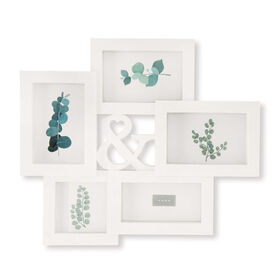 Moldura 5 Fotos Branca