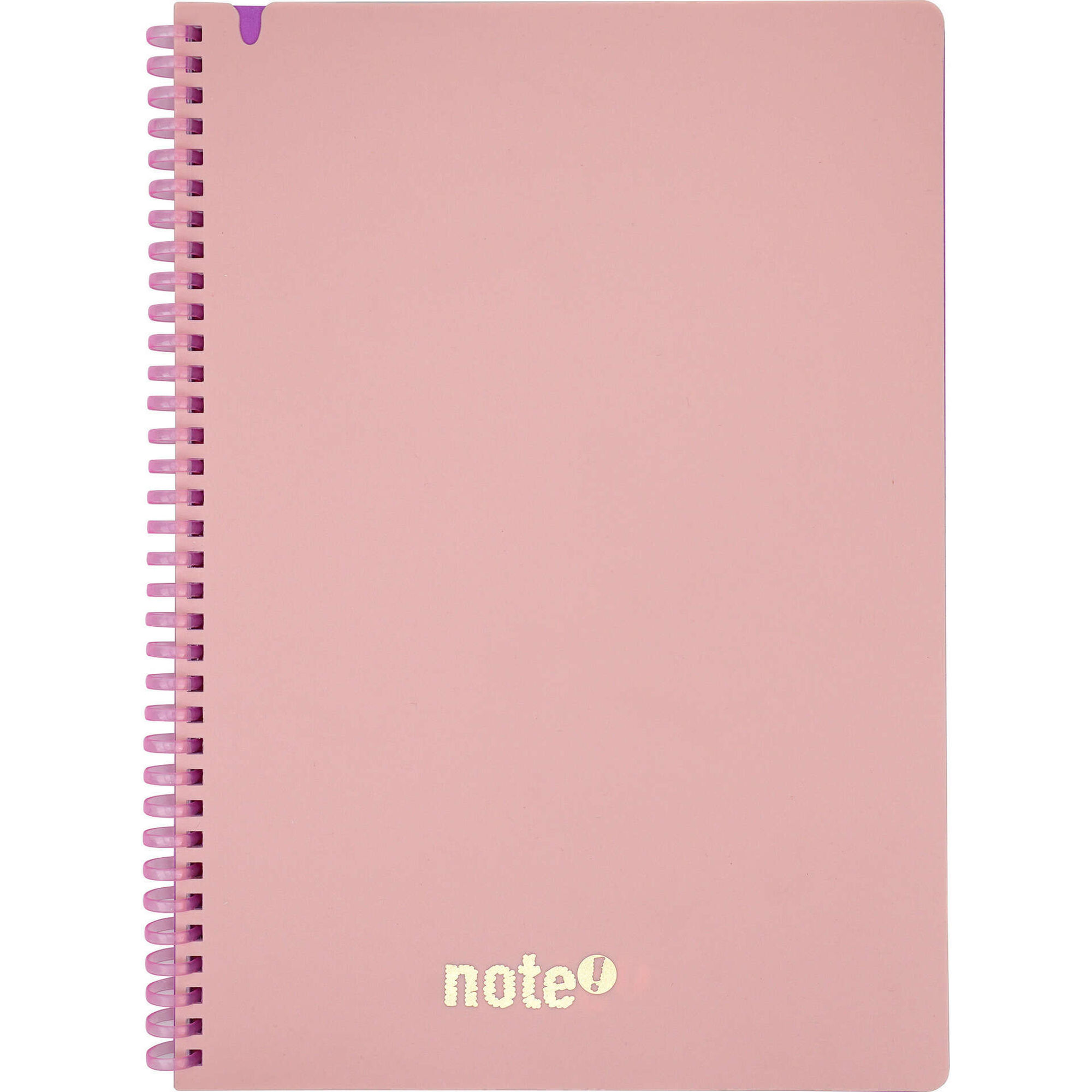 Caderno Soft Espiral A4 Quadriculado (várias cores)