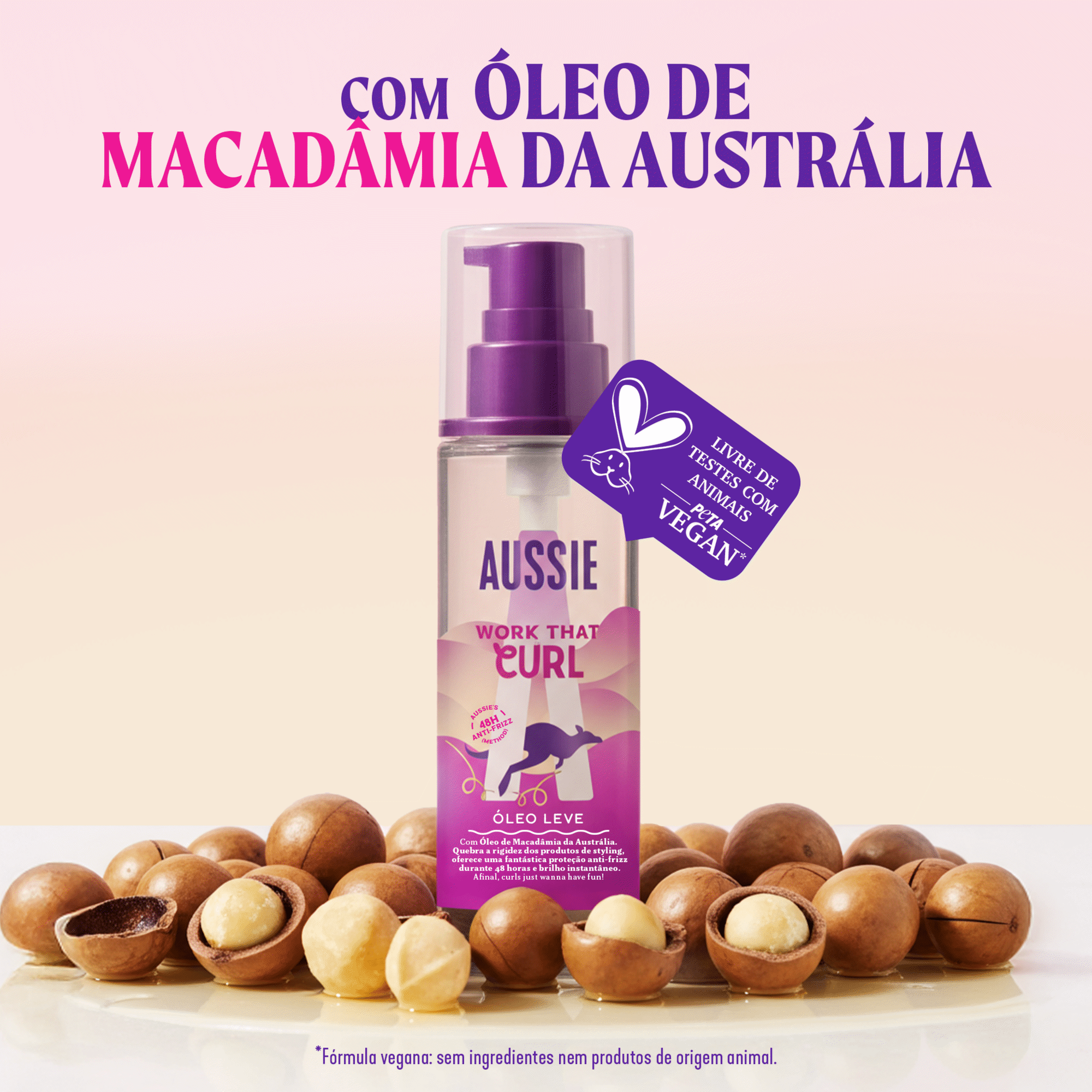 &Oacute;leo Cabelo Curls Aussie