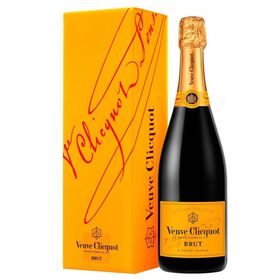 Champanhe Veuve Clicquot Yellow Vintage Branco Bruto