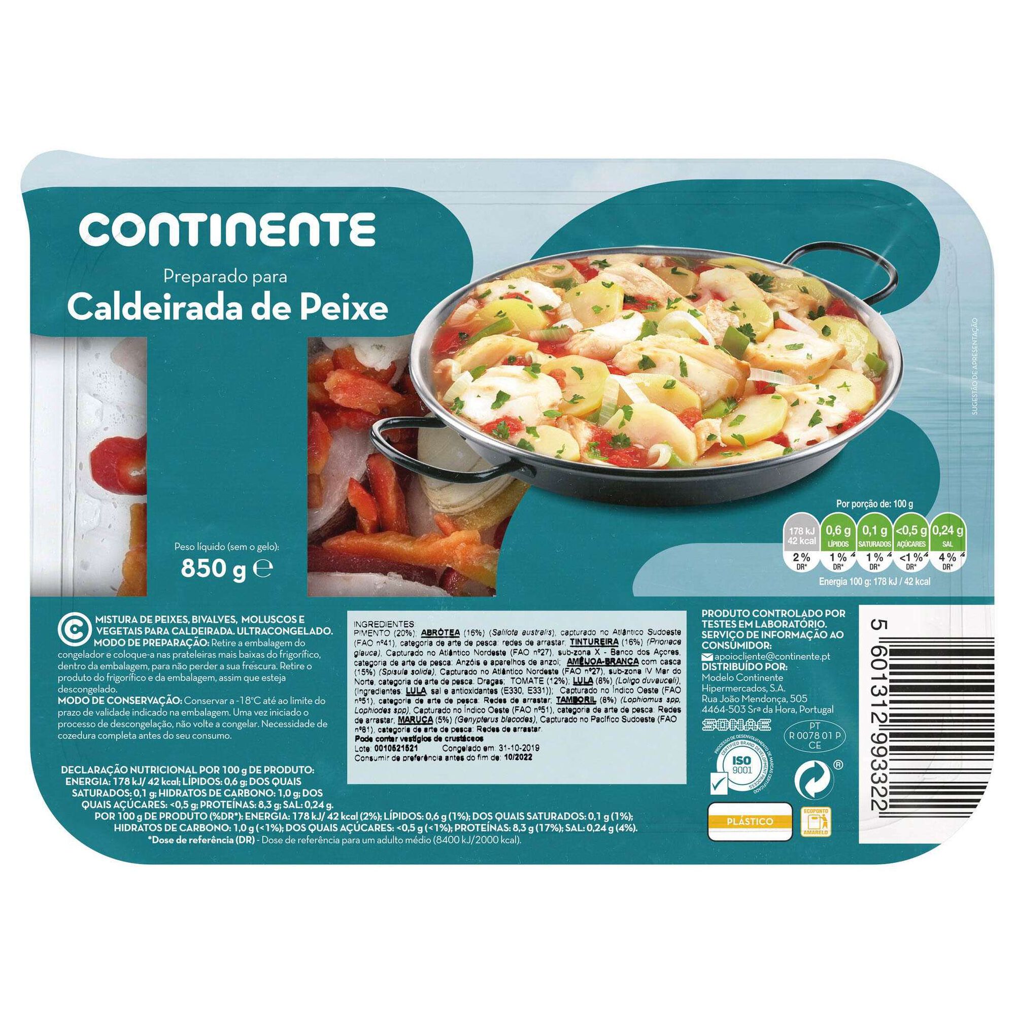 Caldeirada de Peixe Congelada Caldeirada de Peixe Congelada