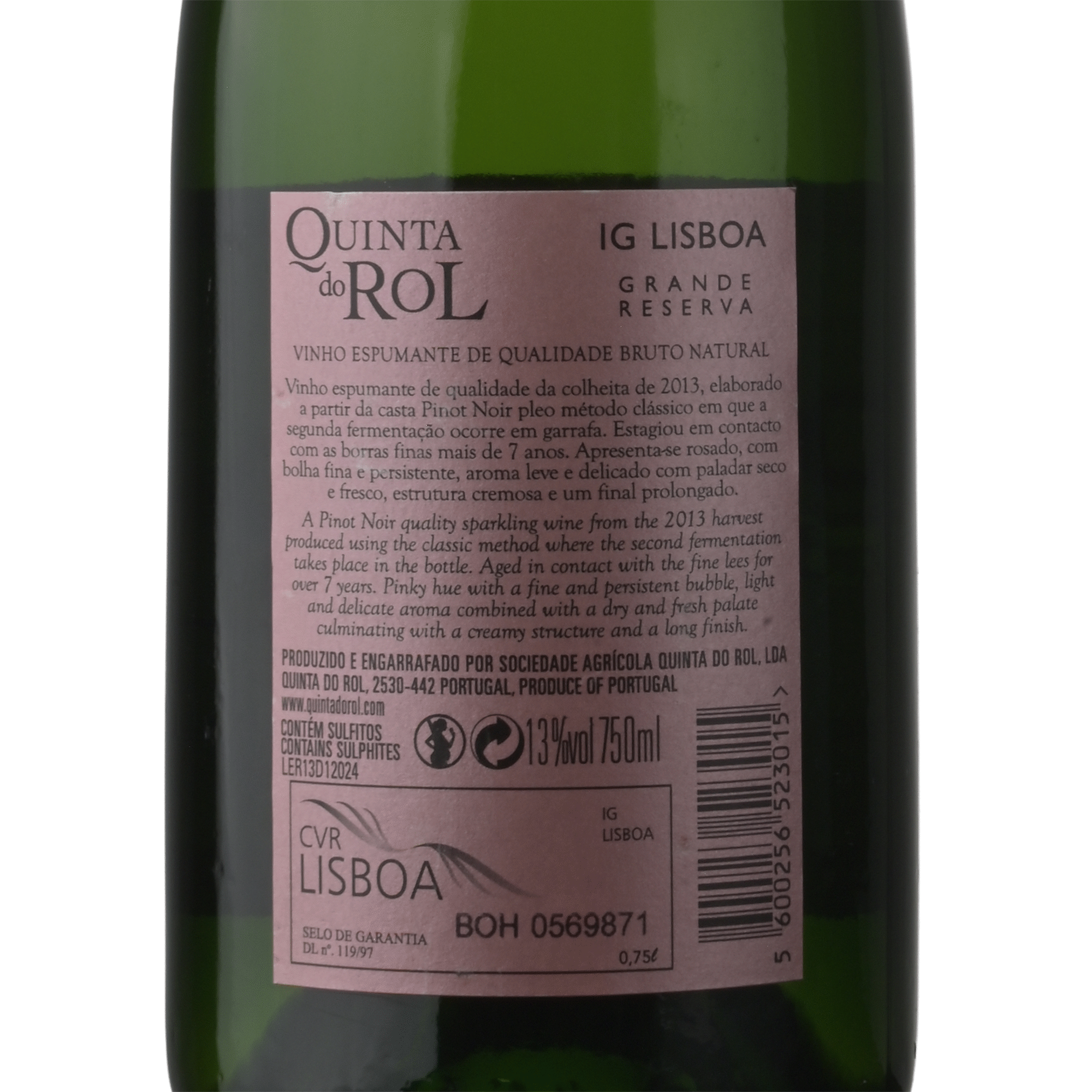 Quinta do Rol Bruto Natural Espumante