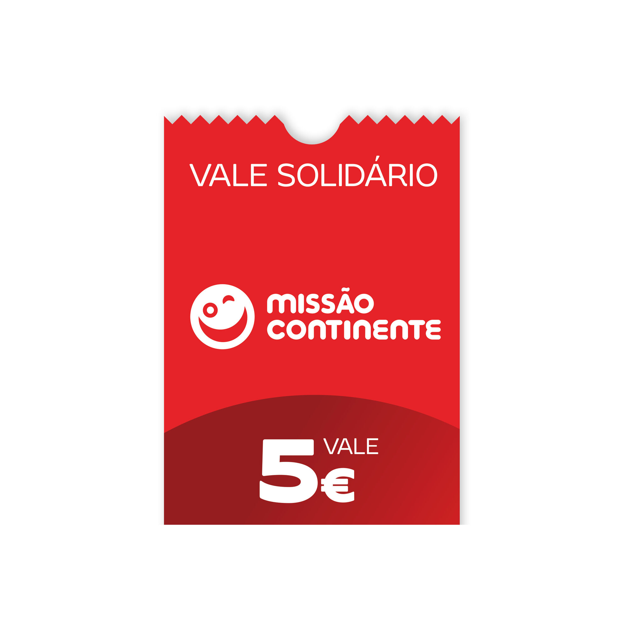 Vale Missão Continente - 5 Euros