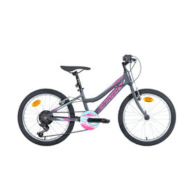 Bicicleta J&uacute;nior Roda 20'' Vortex Cinza Eleven Sports