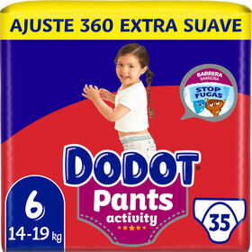 Fraldas Pants Activity Extra 14-19kg T6 Fraldas Pants Activity Extra 14-19kg T6