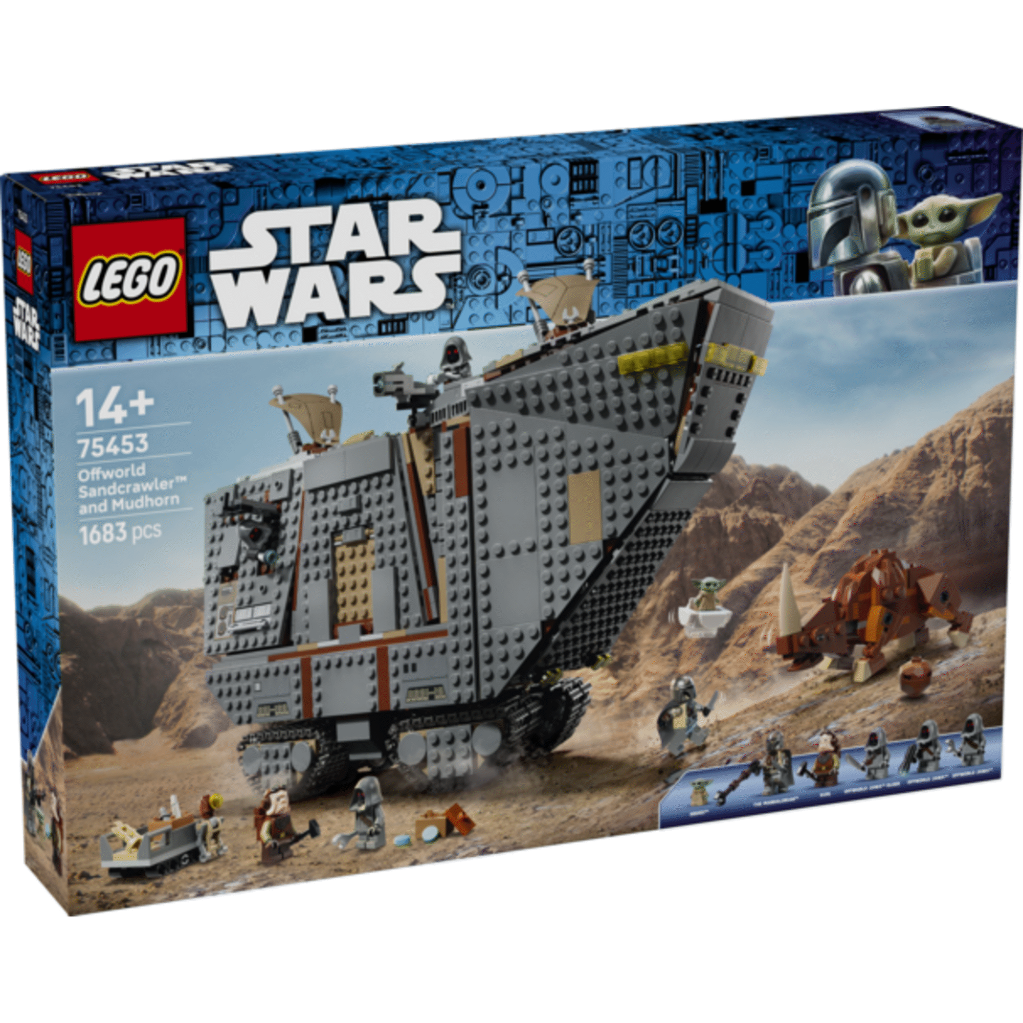 LEGO Star Wars - Sandcrawler Offworld e Mudhorn - 75453