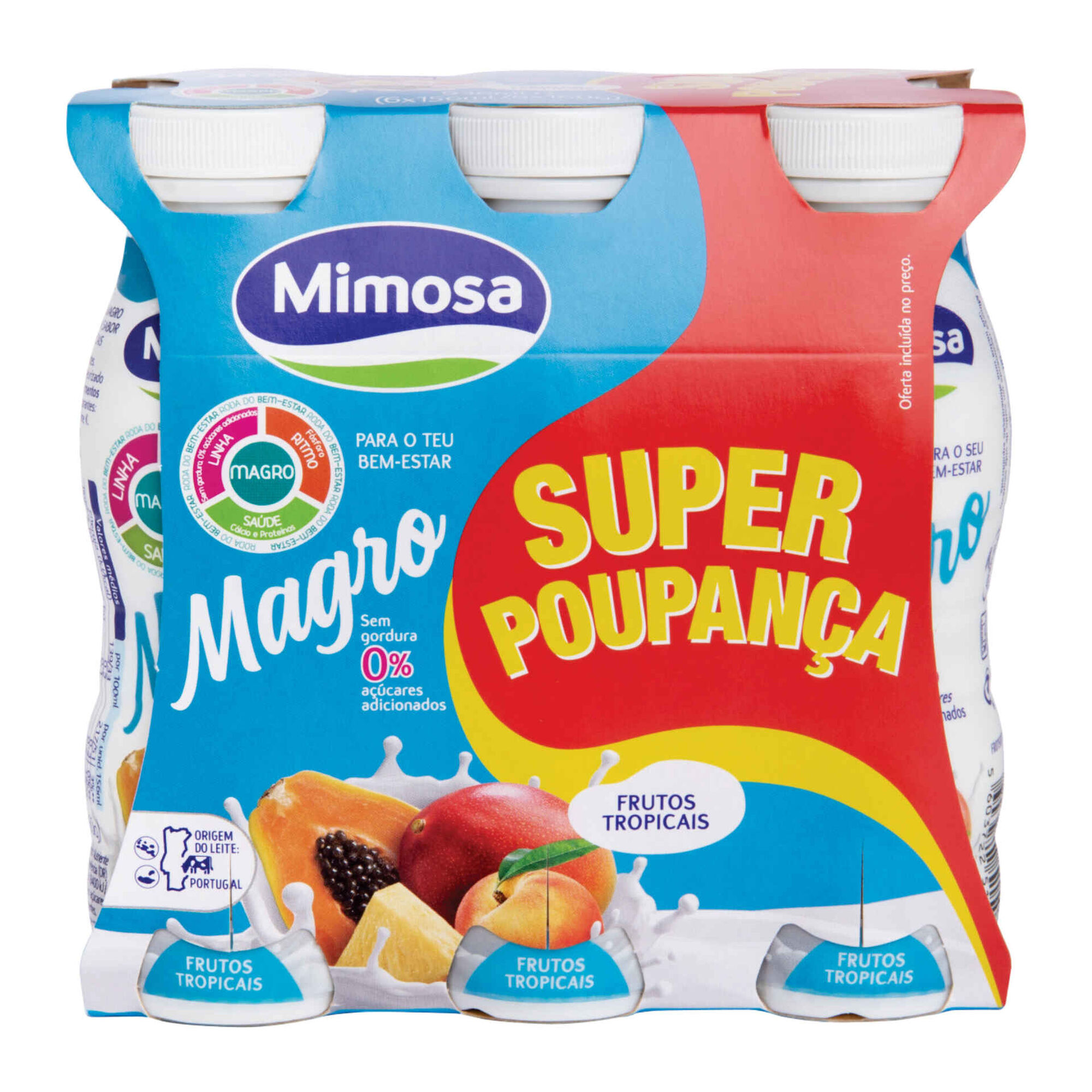Iogurte Líquido Magro Frutos Tropicais Iogurte Líquido Magro Frutos Tropicais