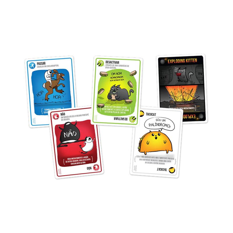 Mebogames - Jogo de Cartas Exploding Kittens