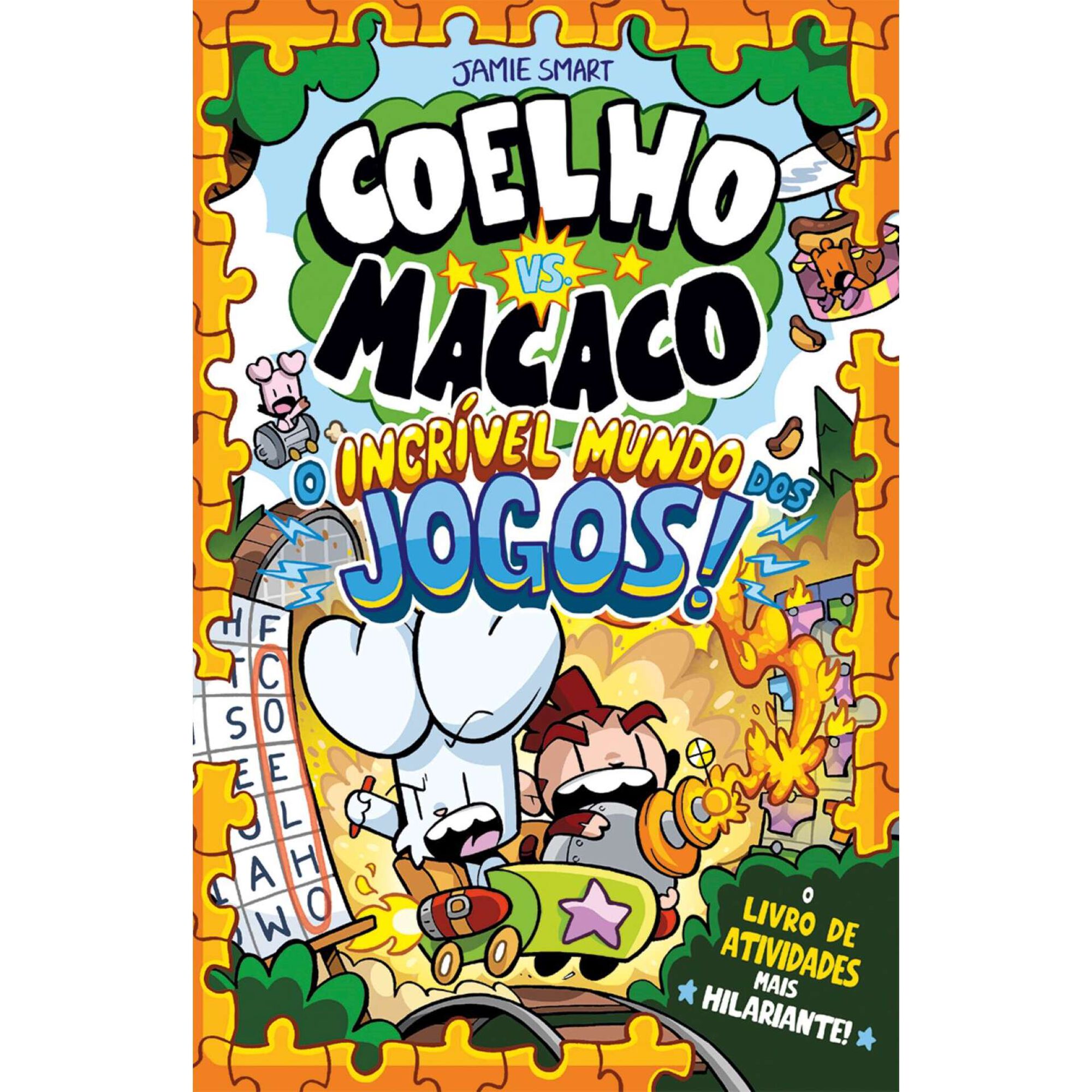Coelho vs. Macaco: O incrível mundo dos jogos!