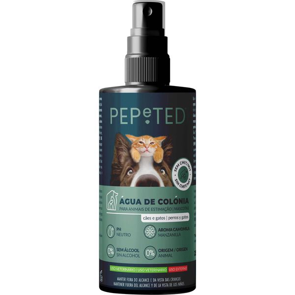 Água de Colónia para Cão e Gato Pepeted