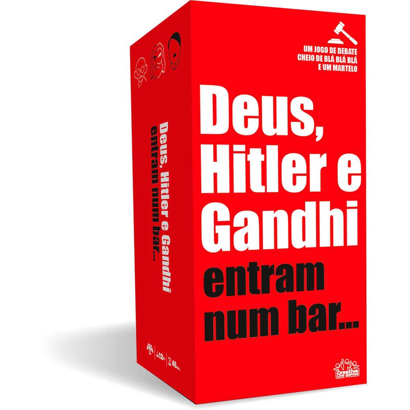 Creative Toys - Jogo Deus, Hitler E Gandhi Entram num Bar
