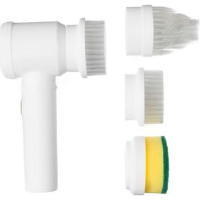 Escova de Limpeza El&eacute;trica com 3 Cabe&ccedil;as Bazar&atilde;o