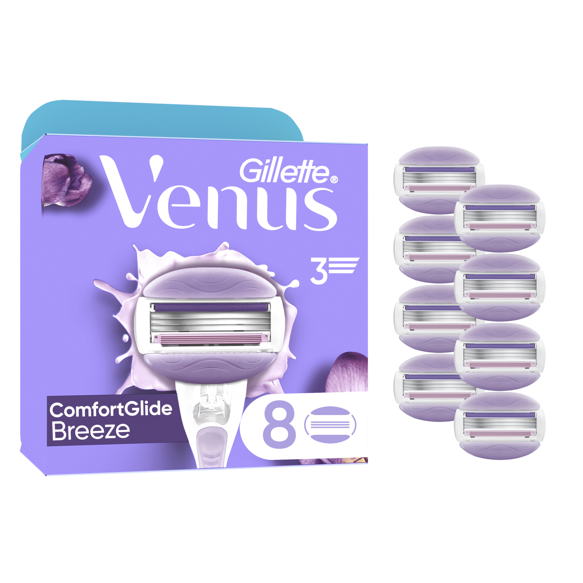 Recarga de Lâminas Venus Comfortglide Breeze Recarga de Lâminas Venus Comfortglide Breeze