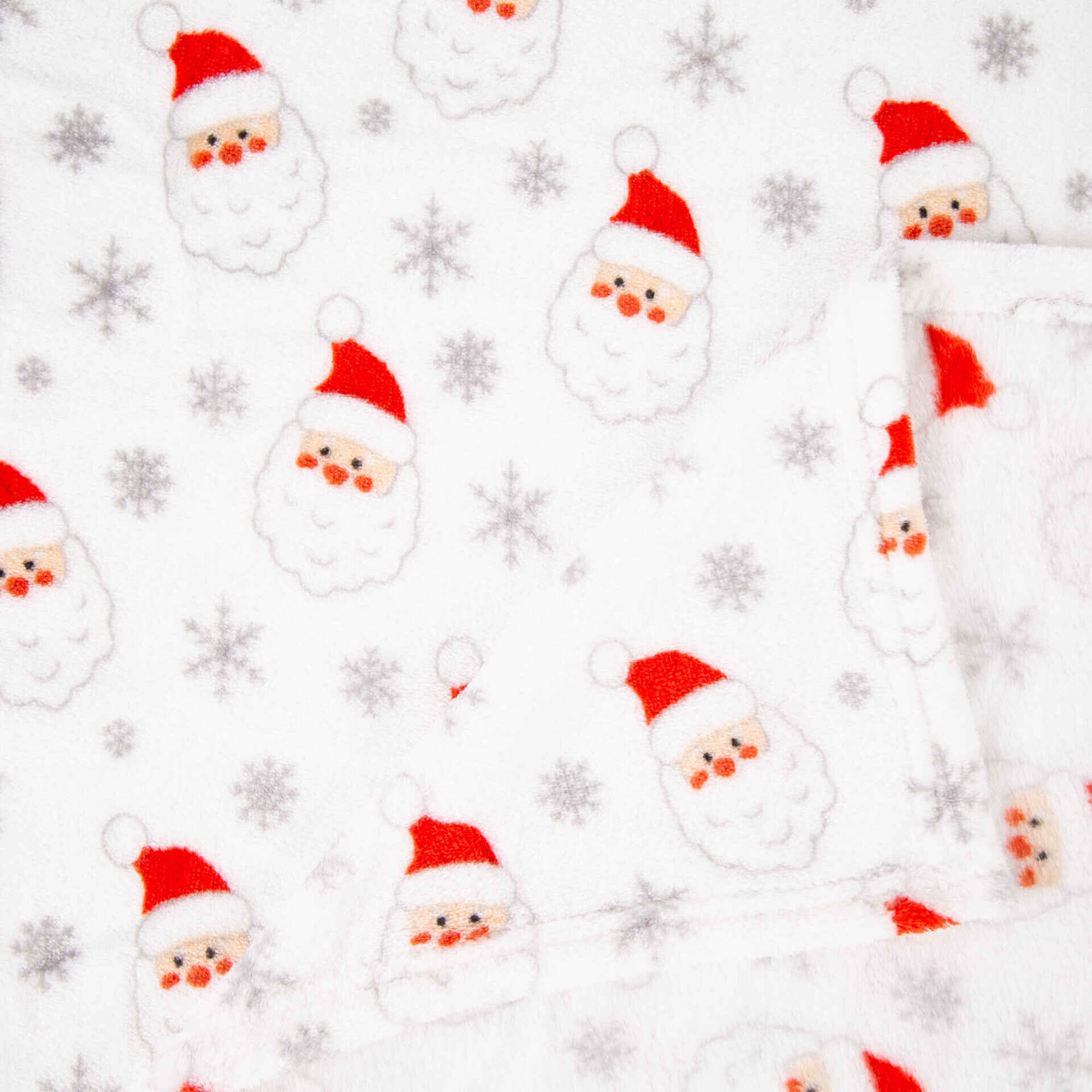 Manta Flanela 160x130cm Pai Natal Kasa