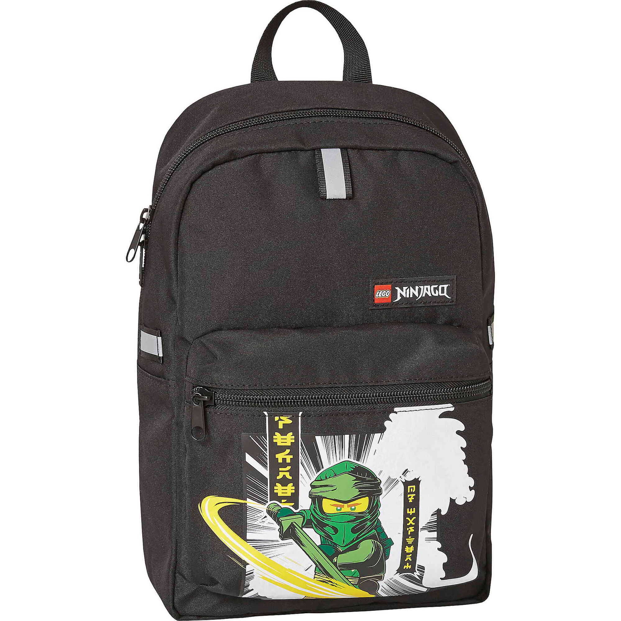 Mochila Preta e Verde Lloyd