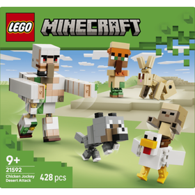 LEGO Minecraft - Ataque no Deserto do J&oacute;quei da Galinha - 21592