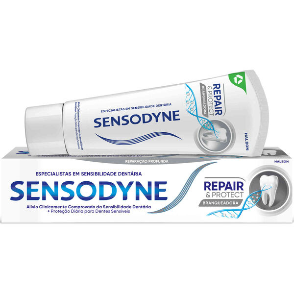 Pasta de Dentes Sensibilidade Repair e Protect Branqueadora Sensodyne