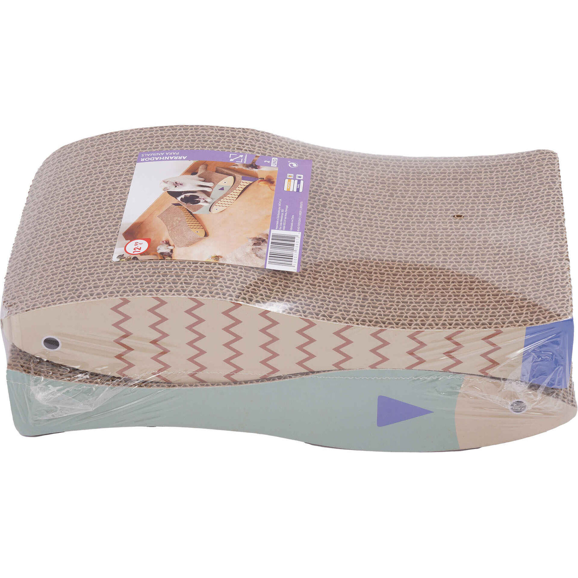 Conjunto de 2 Arranhadores Peixe Bazar&atilde;o