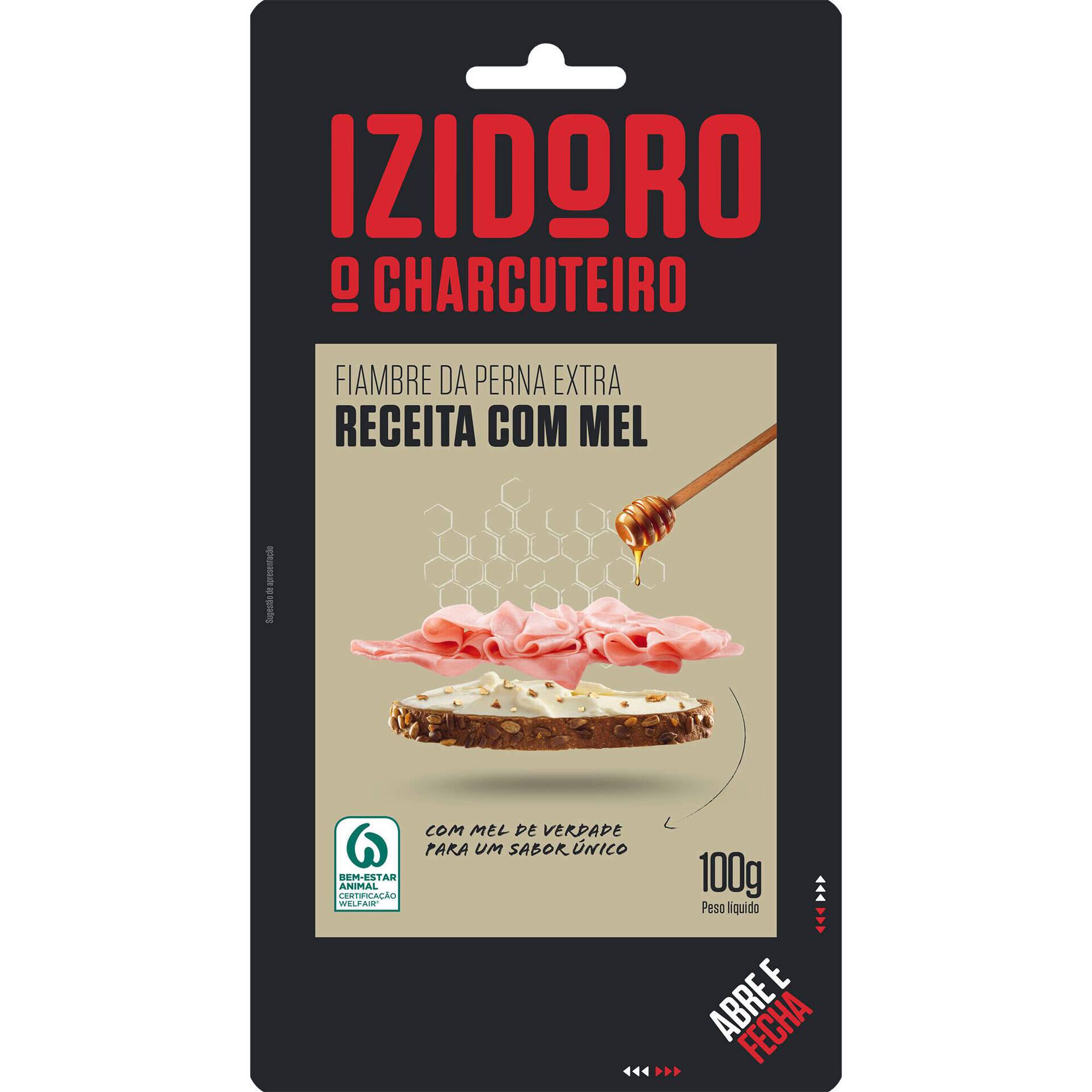 Fiambre da Perna Extra Receita com Mel Izidoro
