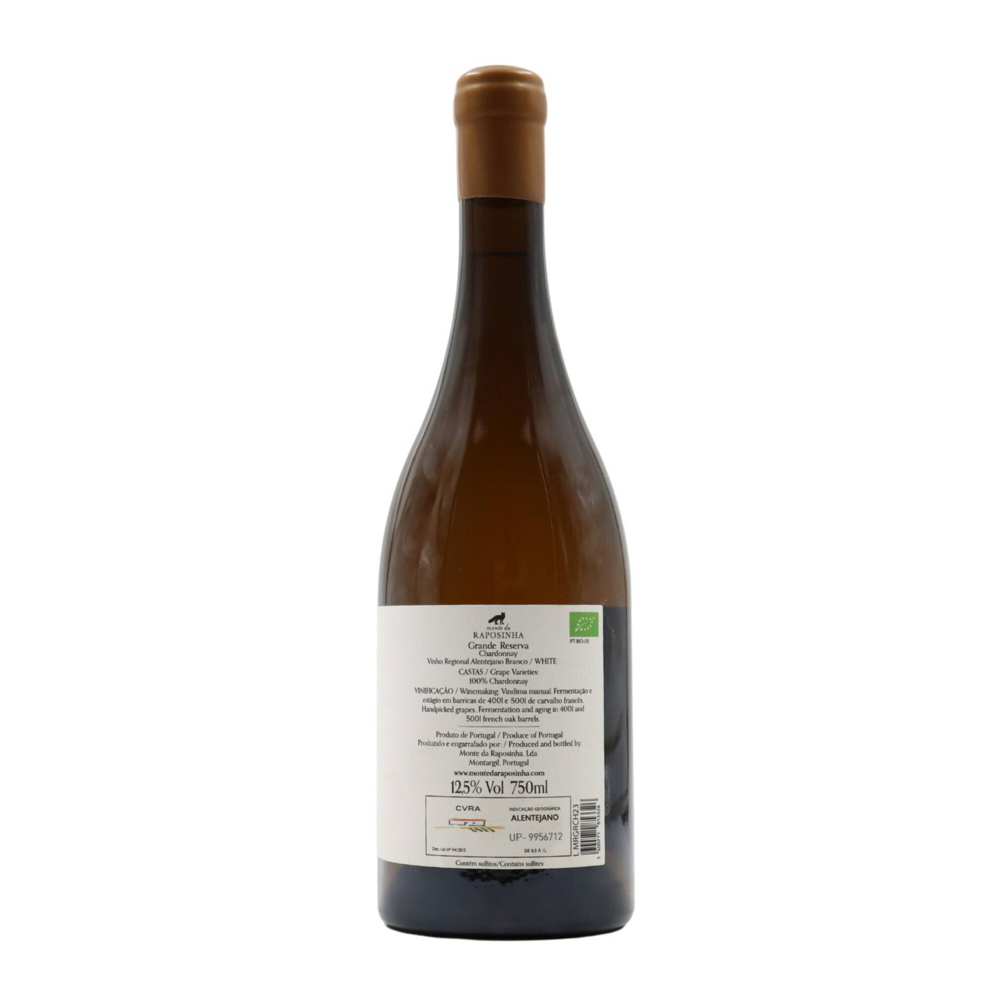 Monte da Raposinha Chardonnay Reserva Alentejano Vinho Branco