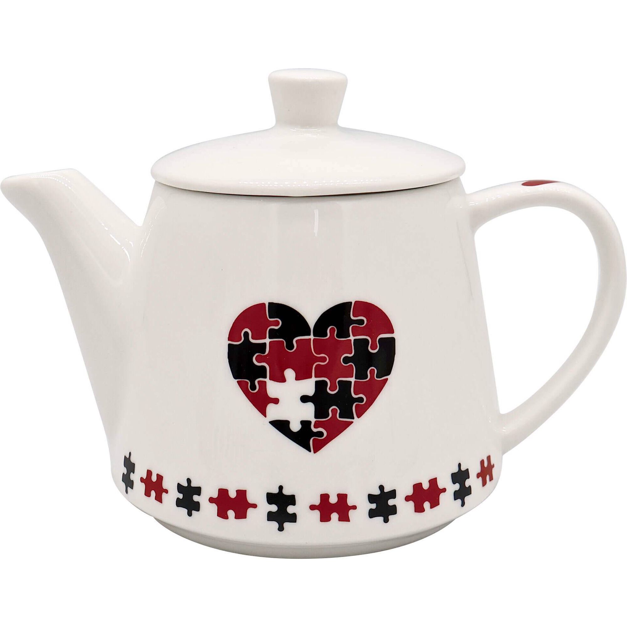 Conjunto 2 Canecas e Bule Puzzle Kasa