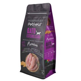 Ra&ccedil;&atilde;o para Gato Adulto Esterilizado Premium Petfield