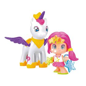 Boneca Pinypon e o seu Unicórnio Voador