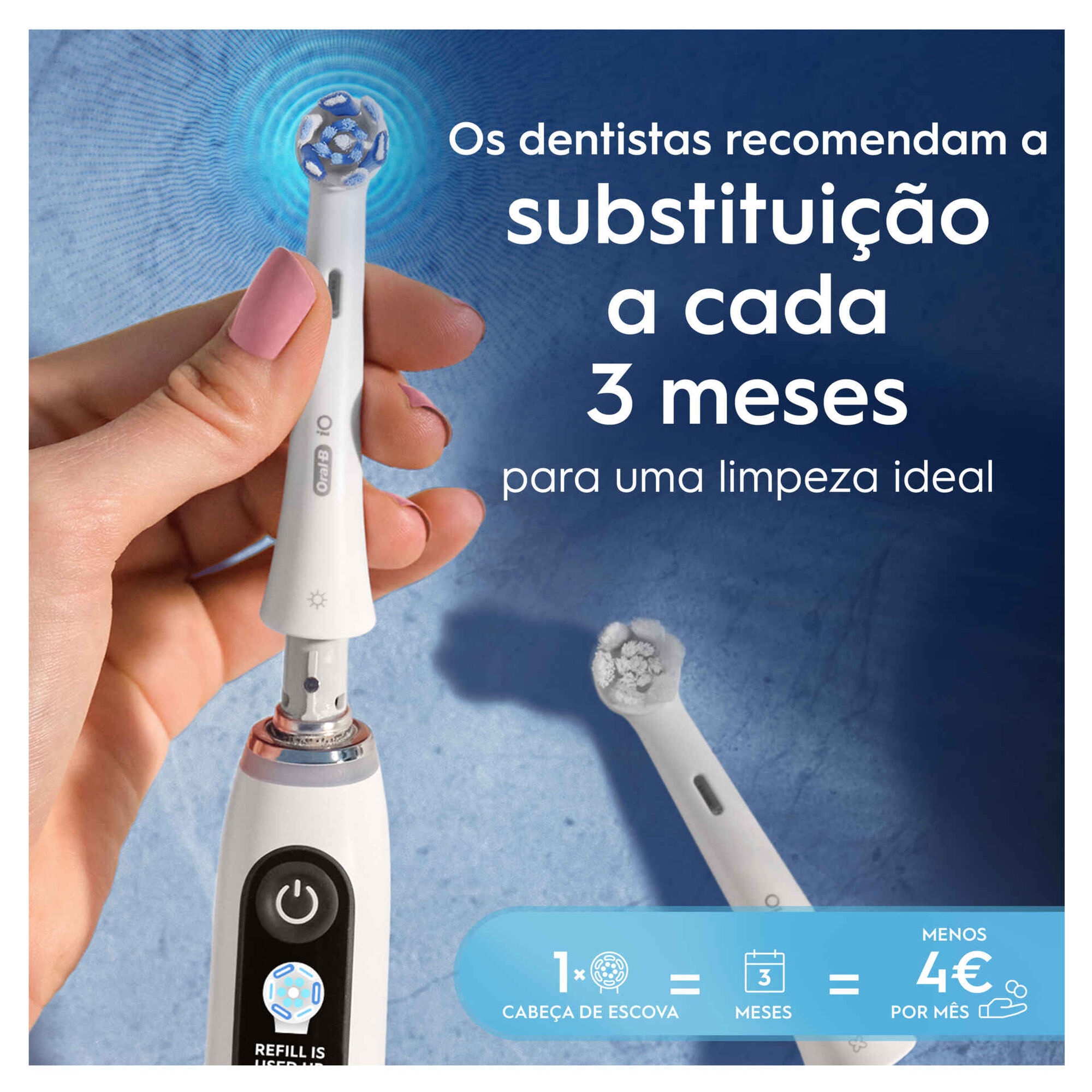 Recarga Escova de Dentes El&eacute;trica iO Ultimate Clean