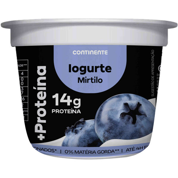 Iogurte Sólido +Proteína Mirtilo Continente