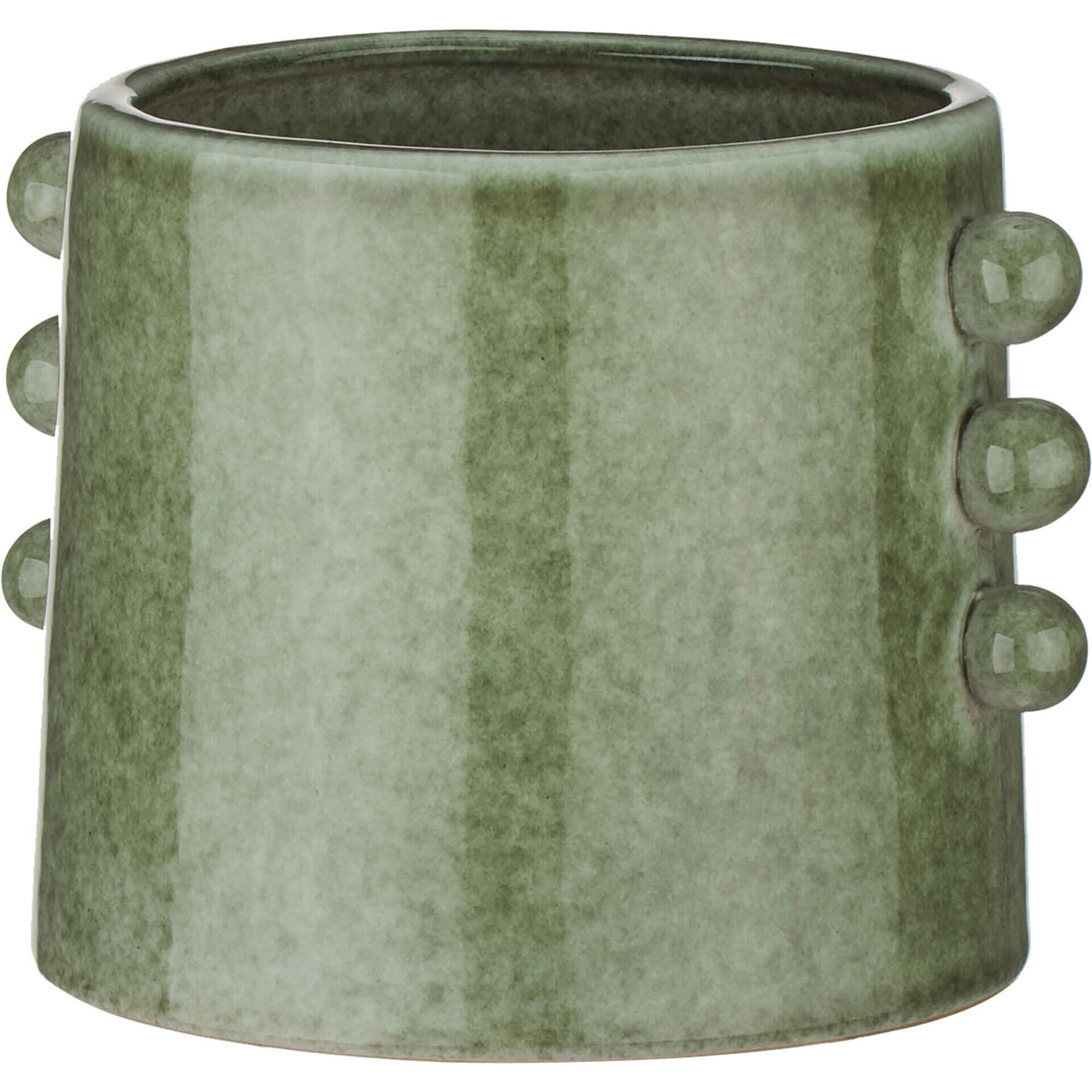 Vaso Verde 3 Bolinhas