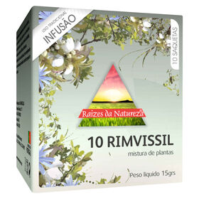 Infus&atilde;o N&ordm;10 Rimvissil Saquetas Ra&iacute;zes da Natureza