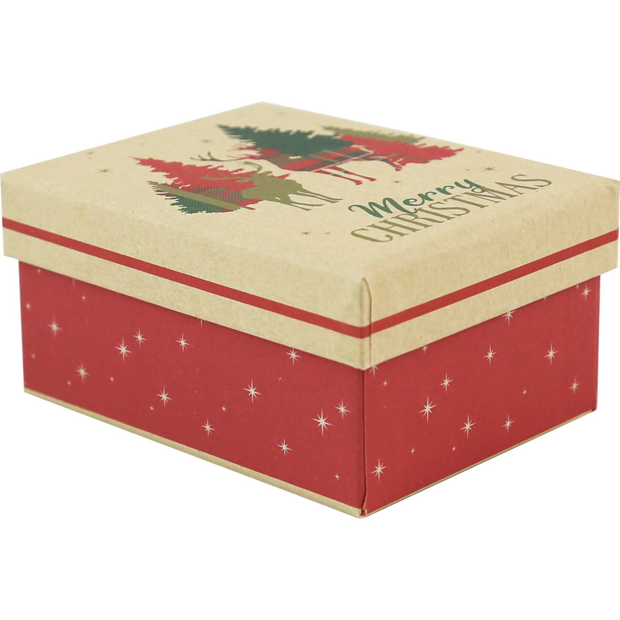 Caixa para Presentes Kraft (vários modelos)