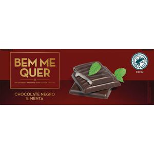 Bombons de Chocolate Negro com Menta Bem Me Quer