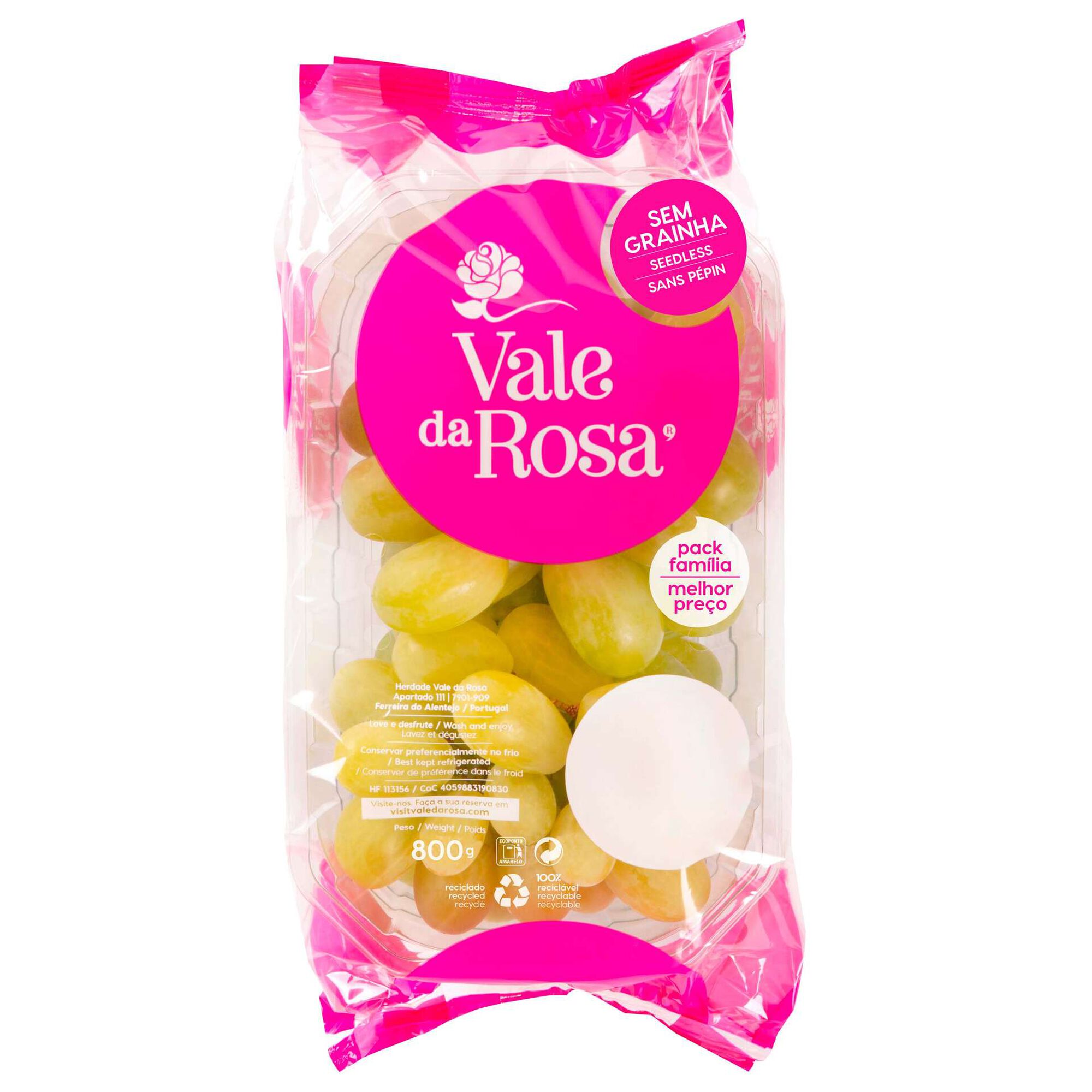 Uva Branca sem Grainha Vale da Rosa