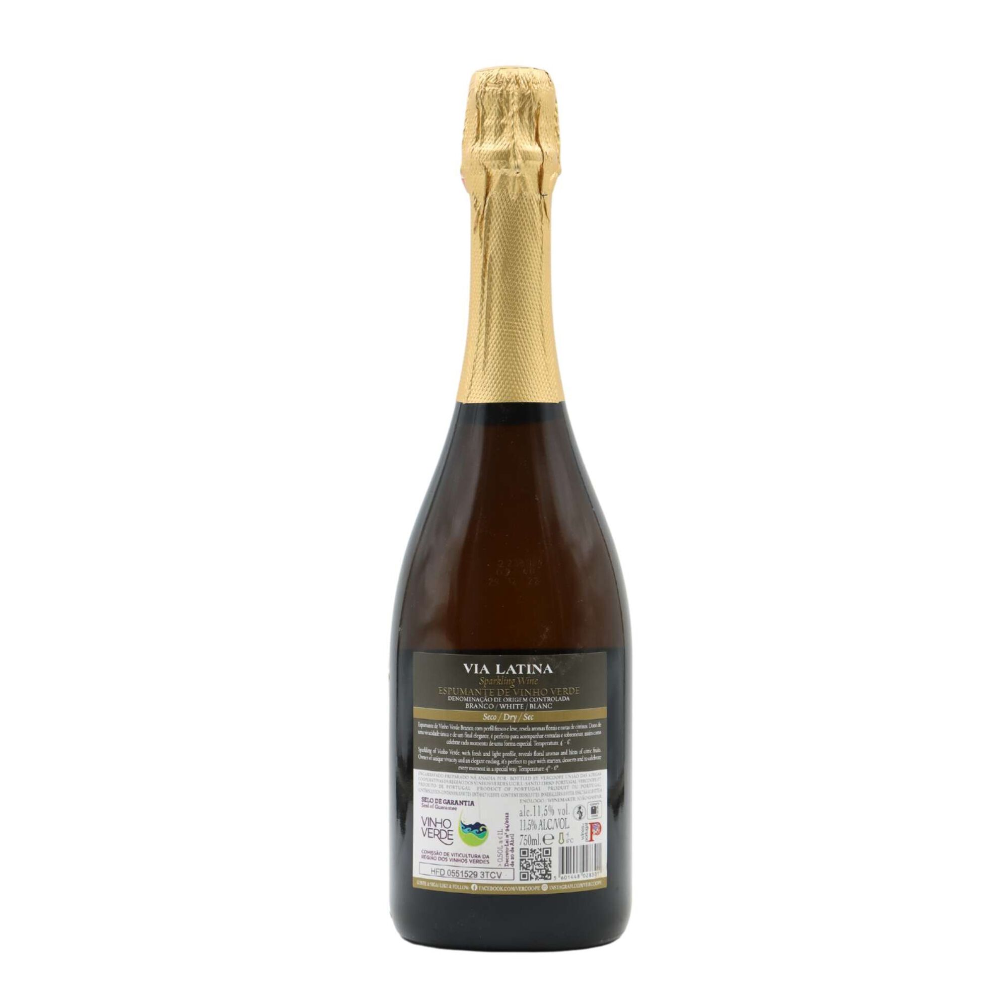Via Latina Branco Espumante Seco Branco Vinho Verde