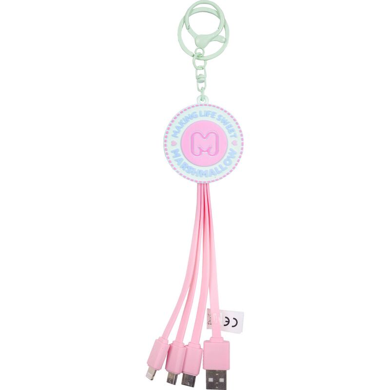 Cabo de Carregamento USB 4 em 1 Marshmallow