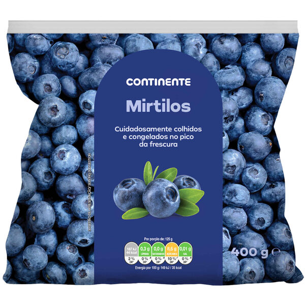Mirtilos Continente