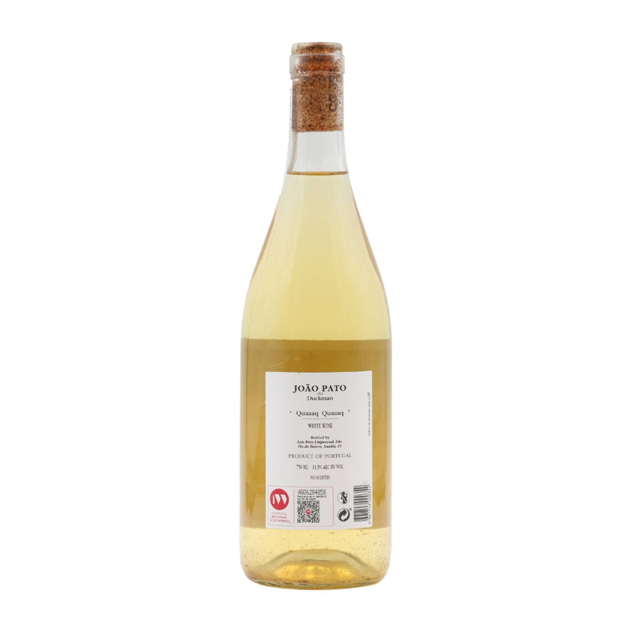 Jo&atilde;o Pato Aka Duckman Quaaaq Quaaaq Vinho Branco Portugal