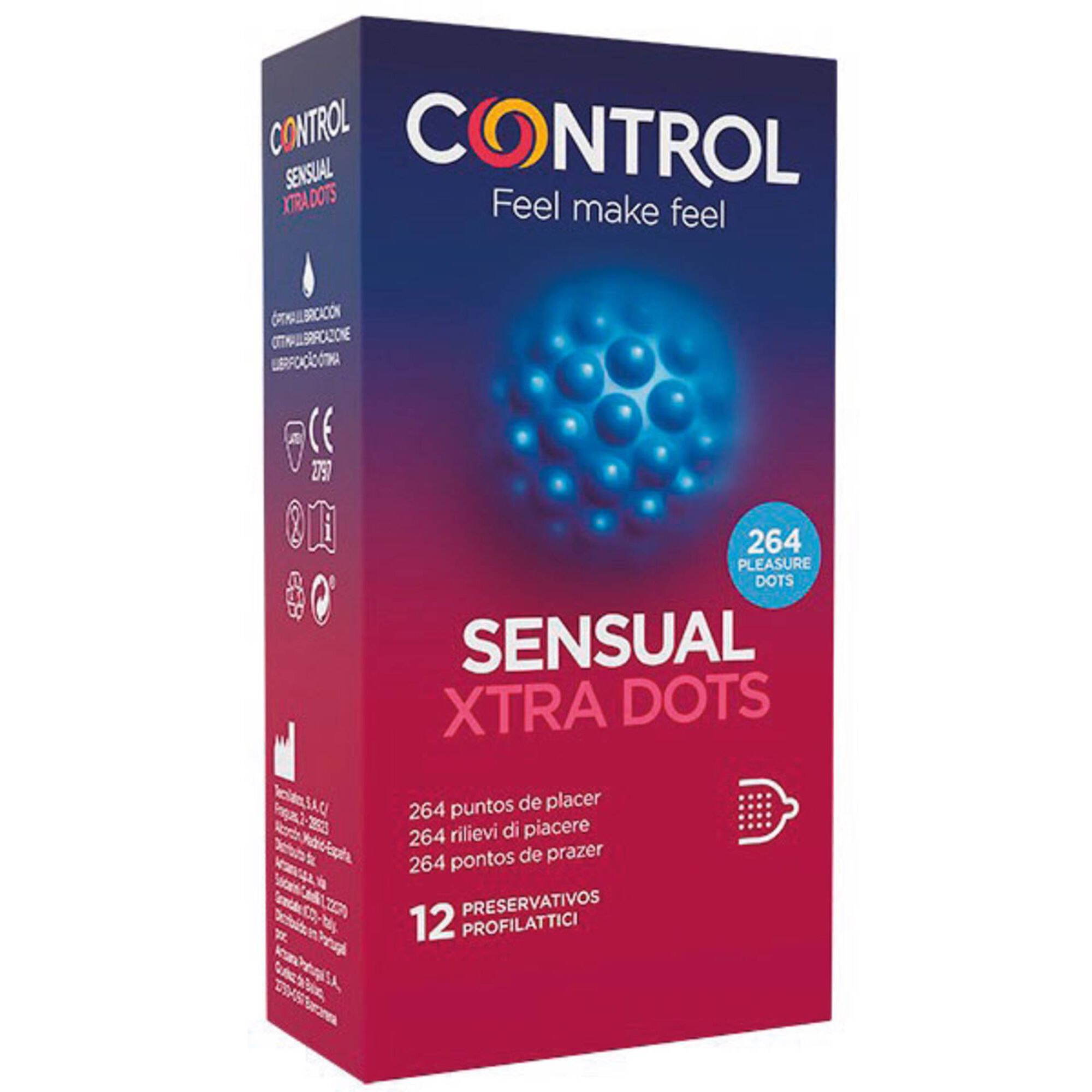 Preservativos Sensual Xtra Dots