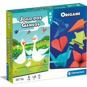 Clementoni - Jogo dos Gansos + Origami