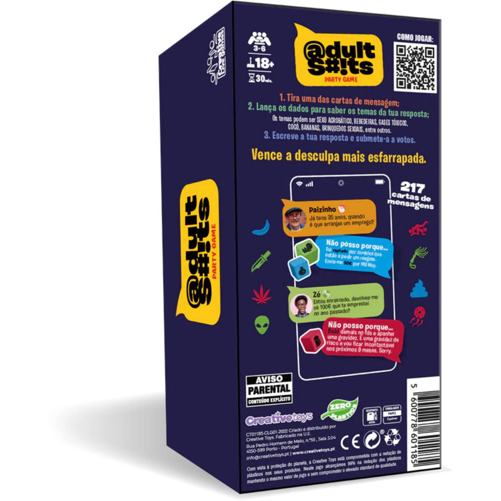 Creative Toys - Jogo Adult Shits