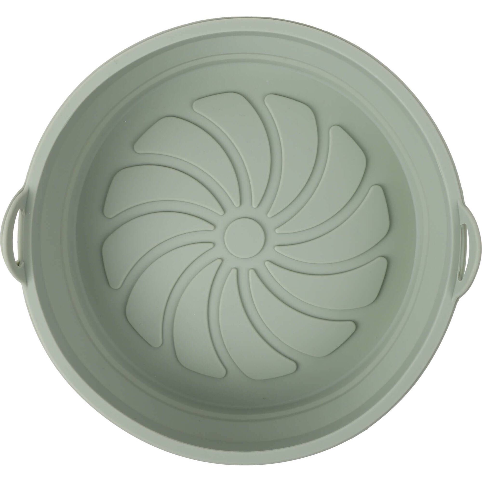 Conjunto 2 Bases Silicone para Fritadeira sem &Oacute;leo Redondas Bazar&atilde;o