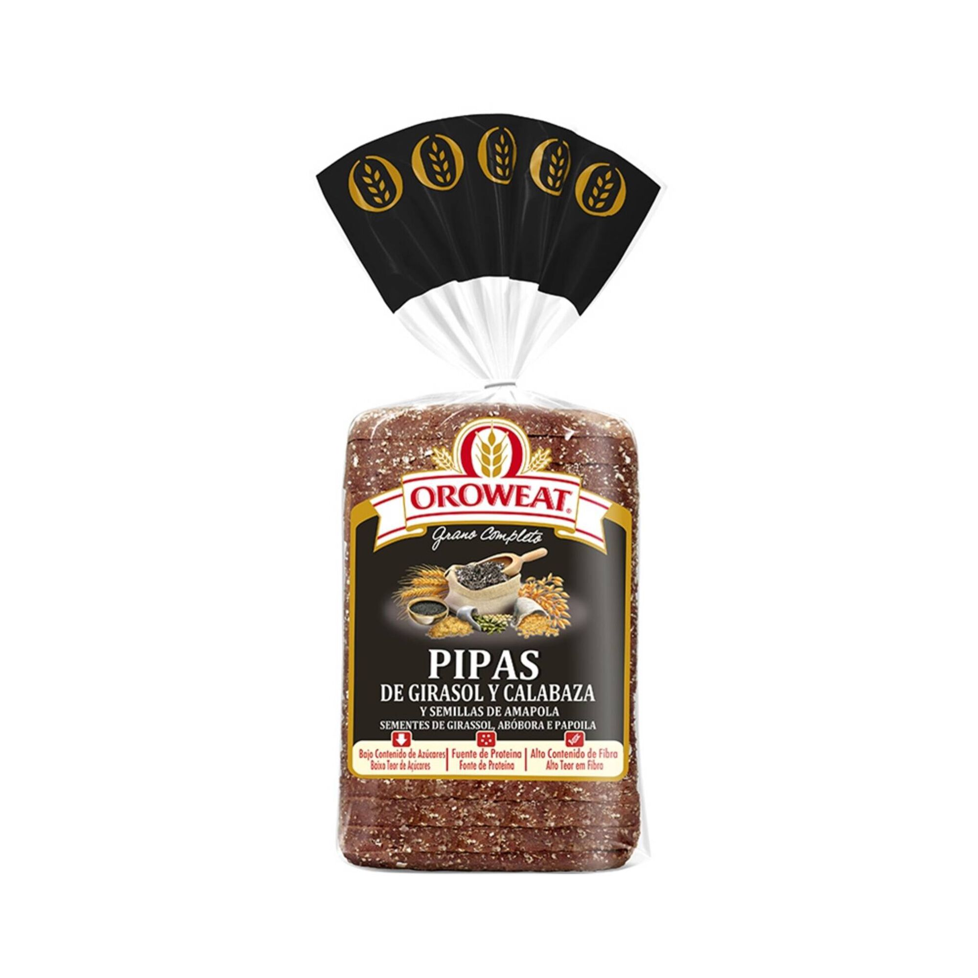 Pão Sementes de Abóbora e Girassol Oroweat Pão Sementes de Abóbora e Girassol Oroweat
