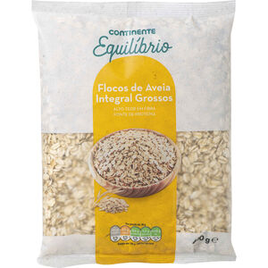 Flocos de Aveia Integral Grossos Continente Equilíbrio