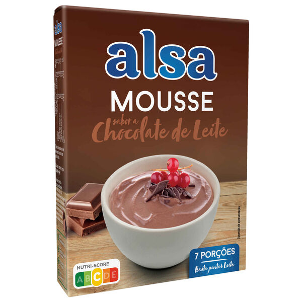 Mousse de Chocolate de Leite Alsa