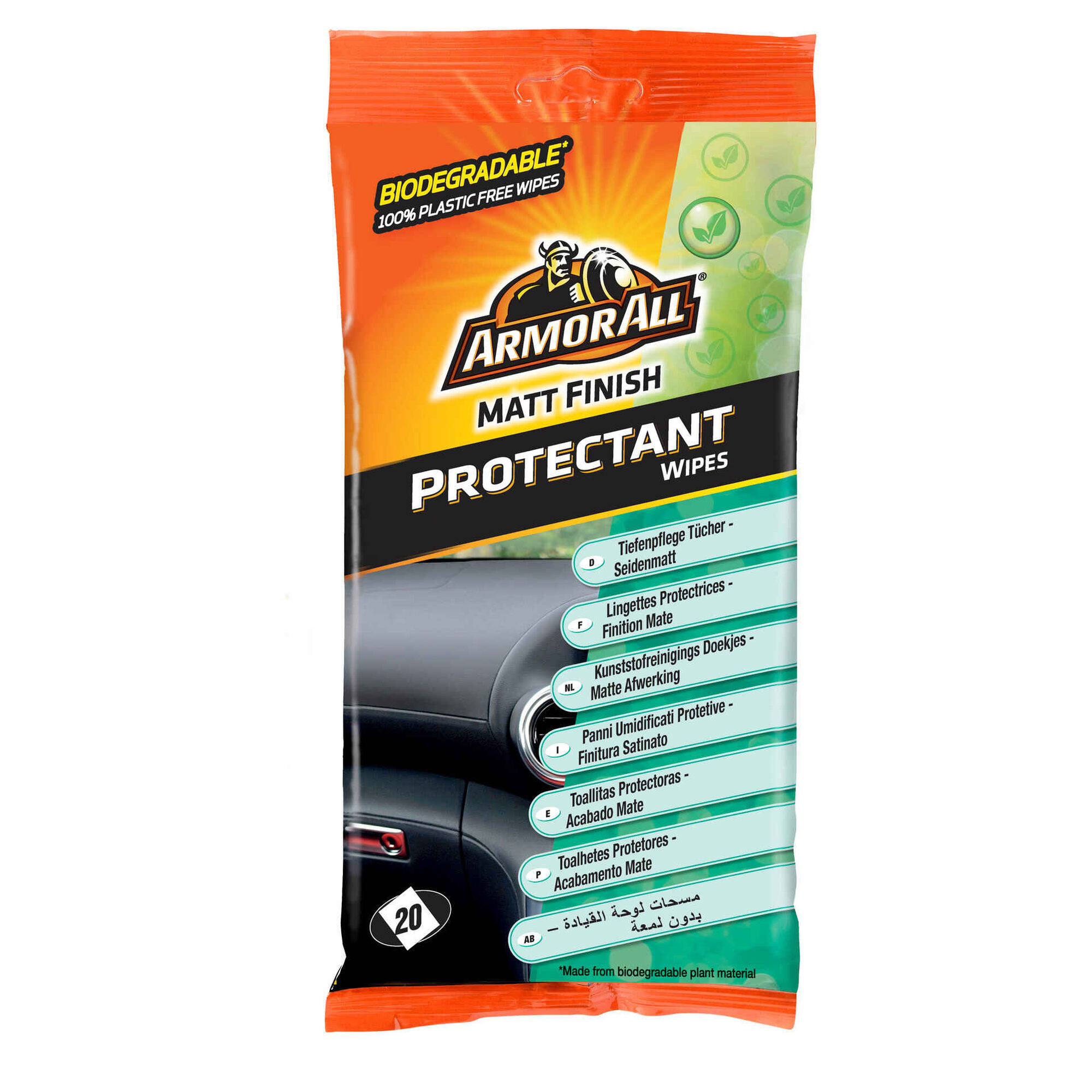 Toalhitas de Limpeza de Tablier Mate Armor All