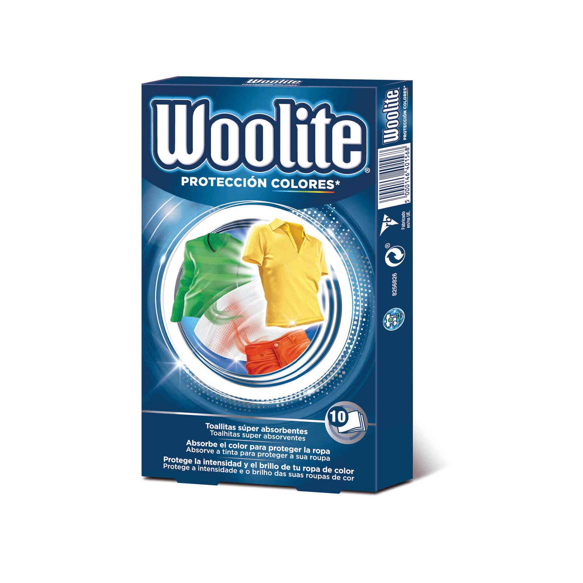 Toalhitas Protecao Cores Woolite Continente Online
