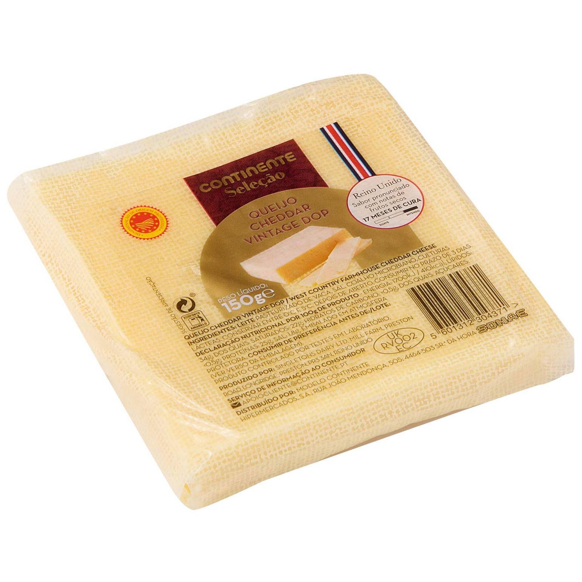 Queijo Cheddar Vintage DOP Queijo Cheddar Vintage DOP